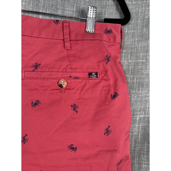 IZOD Performance Advantage Saltwater Golf Shorts 34 Lobsters Crabs Slash Pockets - Picture 8 of 8